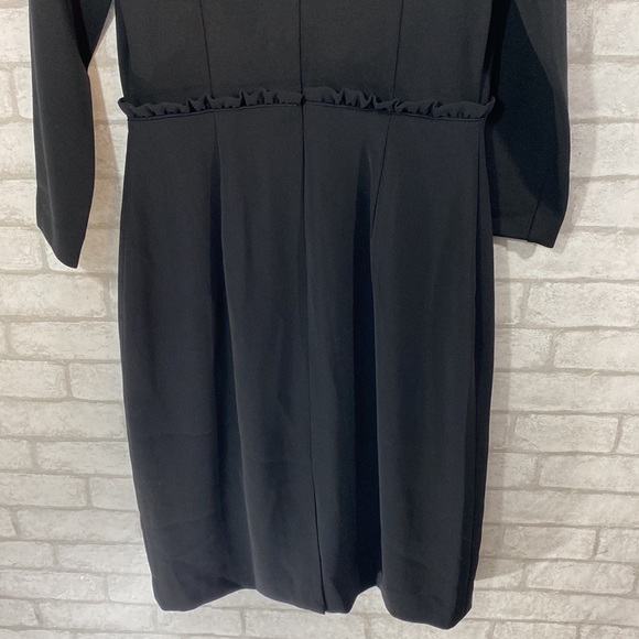 J.Crew black dress with a ruffle detail on waist size 4T - Picture 11 of 12